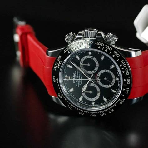 best rubber strap for rolex daytona|rubber b watch bands.